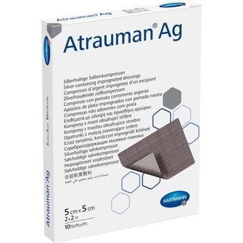 Atrauman Ag 5х5см / Атрауман Аг - атравматична пов'язка із сріблом 1шт