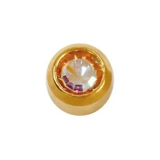 Серьги для ушей Studex L215 завальцованы горный хрусталь
