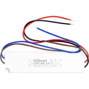 Блок питания HiSmart 24V, 2.5А, 60W, IP67