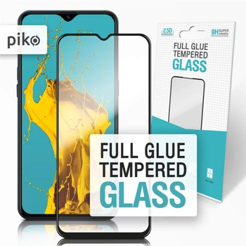 Захисне скло Piko Full Glue для Realme 5 Pro Black (1283126497803)