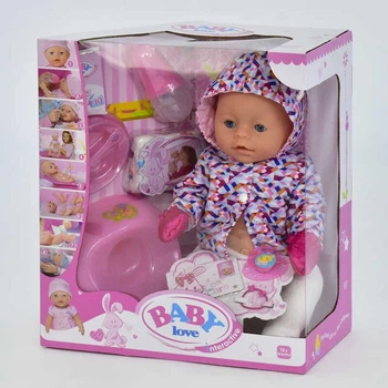 Пупс функціональний BL 023 S 7 функцій, з аксесуарами, в коробці