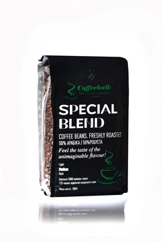 Кофе зерновой CoffeeBulk Special blend 17/18scr 1000г