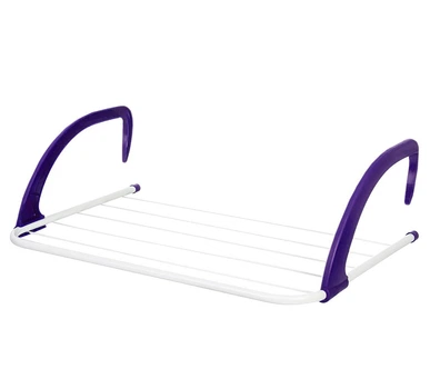 Сушка для вещей на батарею Fold Clothes Shelf TL00143-L 54x34 см Фиолетовая (1008124-Violet)