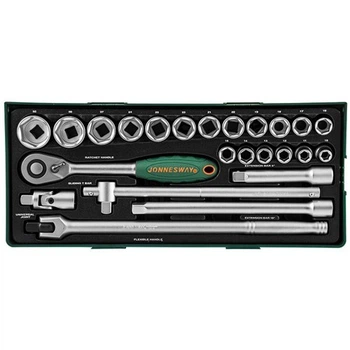 Набор торцевых головок 1/2" 24 предмета Jonnesway S04H4524SP