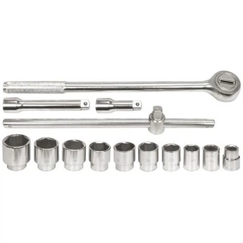 Набор торцевых головок Vorel 3/4" (22-50 мм) 14 предметов (58140)