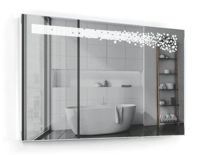 Зеркало в ванную IP67 с подсветкой Smart Mirror сенсорное Salerno SK 120х90см влагостойкое