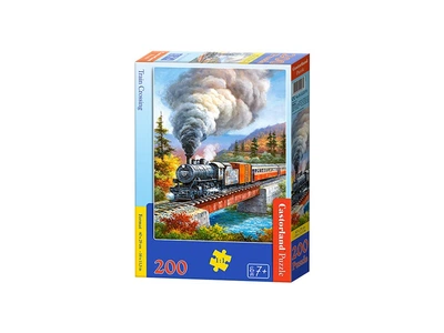 Кастор пазлы 200 Железная дорога 40*29см, B-222070