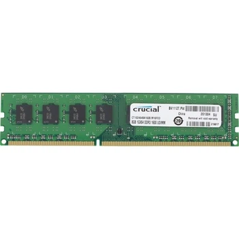Оперативна пам'ять CRUCIAL DDR3 8 GB 1600MHz PC3-12800 ( 8192 MB DDR3-1600 ) Б / У