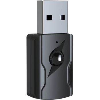 Аудіо адаптер Bluetooth 5.0 U&P M136 Black (HG-M136-BK)