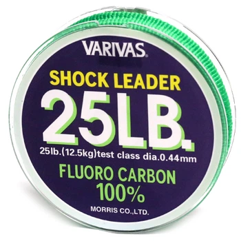 Флюорокарбон Varivas Fluoro Shock Leader 30 м 25 Lb 0.440 мм Прозорий (РБ-647590)