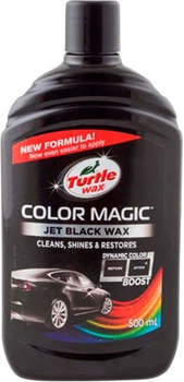 Полироль для кузова с восстановлением цвета Turtle Wax Color Magic Black Черный 500 мл (5010322783104)