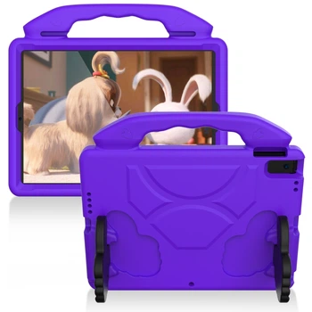 Чехол STR EVA с ручками подставками для Apple iPad 2017 детский Purple
