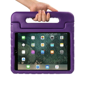 Чехол STR EVA с ручкой для ношения и подставкой для Apple iPad 2017 детский Purple