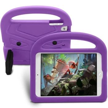 Чохол STR EVA із ручкою та підставкою для Apple iPad mini 4 дитячий Purple
