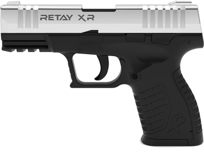 Стартовый (сигнальный) пистолет Retay XR Nickel + 5 Холостых патронов в ПОДАРОК!
