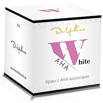 Dr.Yudina Крем L White з АНА кислотами (гліколева, молочна, яблучна, лимонна, винна), 50 мл.