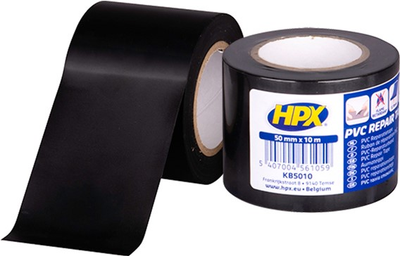 УФ-стойкая ремонтная агро-лента HPX Agritape 50 мм х 10 м Черная (KB5010)