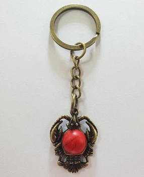 Брелок Зодиак Рак Semantic Jewelry Бронзовое покрытие Коралл 2.7 x 2.1 x 0.2 см