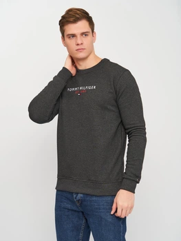 Свитшот на флисе мужской Tommy Hilfiger 10839.3 S Темно-серый