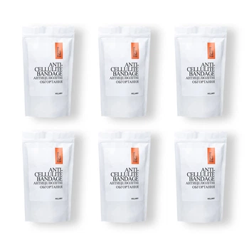 Курс розігріваючих антицелюлітних обгортань для тіла Hillary Anti-Cellulite Pro (6 уп,)