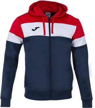 Олимпийка (мастерка) с капюшоном детская Joma CREW темно-сине-красная 153-164 см 101537.336