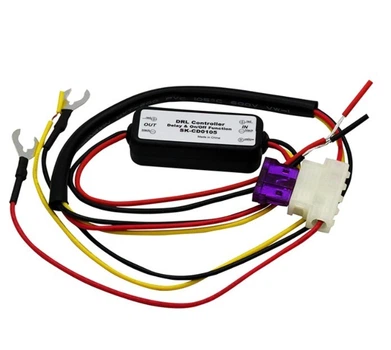 Блок управления ДХО, реле LED DRL с режимом выключения ДХО SD0105 Avtoexpect (01335)