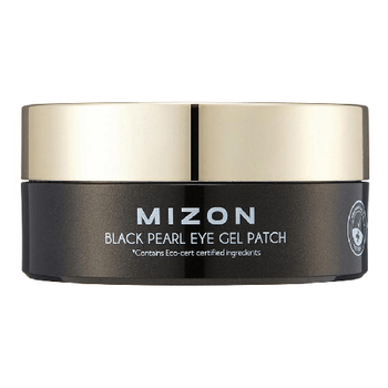 Гидрогелевые патчи с экстрактом чёрного жемчуга Mizon Black Pearl Eye Gel Patch 60 шт (8809579273141)
