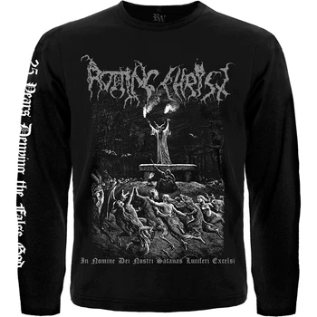 Футболка з довгим рукавом Rotting Christ "In Nomine Dei Nostri Satanas Luciferi Excelsi", Розмір M