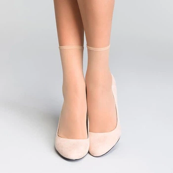 Носки DIM 2067 14 Den Capri One size 2 пары Светло-бежевые (e79bbdb2)