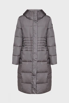 Куртка CMP WOMAN COAT FIX HOOD 34 Серый 30K3576-E910