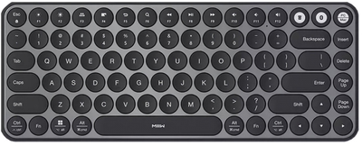 Клавіатура бездротова Xiaomi MiiiW AIR85 Bluetooth Dual Mode Black (MWXKT01 Black)