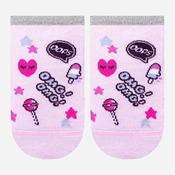 Детские носки хлопковые для девочек Conte Kids Active 17С-87СП-333 22 р Светло-розовые (4810226292051)