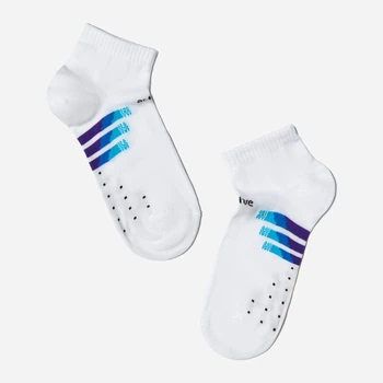 Шкарпетки Conte Kids Active 13С-34СП 315 22 р Білі/Сині (4810226274736)