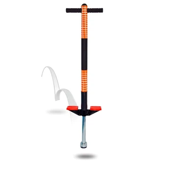 Скакалка-коник для дітей Pogo Stick Чорно-помаранчевий, дитячий джампер "Пого Стік" (VS7003565-9)