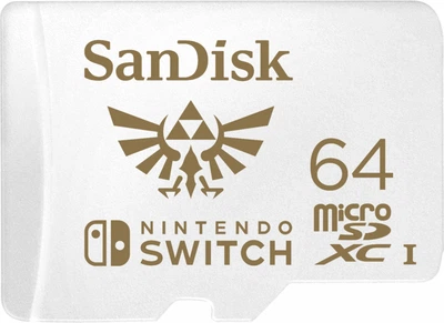Карта пам'яті SanDisk microSDXC 64GB для Nintendo Switch (SDSQXAT