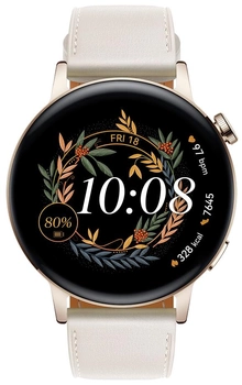 Смарт-годинник Huawei Watch GT3 42 mm Frosty White (55027150)