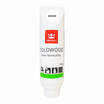 Шпаклівка для дерева Tikkurila Colowood 0.5 л Біла