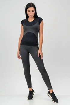 Костюм для фітнесу (топ і лосини) Go Fitness 90037 розмір XL-XXL