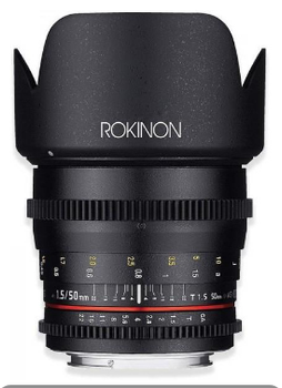 Объектив ROKINON CINE DS 50mm T1.5 FOR CANON