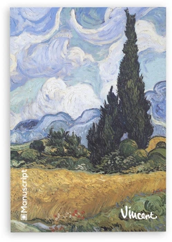 Скетчбук Manuscript Van Gogh 1889 A5 Чистые 80 страниц с открытым переплетом (M - VG1889)