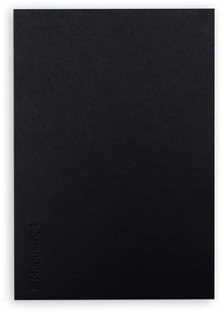 Скетчбук Manuscript Black A5 Чистые 80 страниц с открытым переплетом (M - Black)