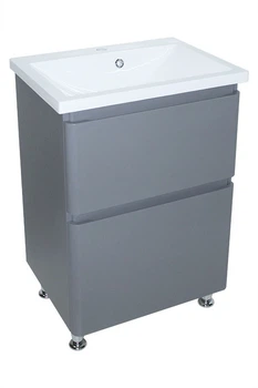Тумба Bianco с умывальником Bianco 50 (2 ящика), бетон