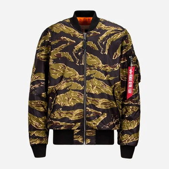 Бомбер Alpha Industries MA-1 Coalition Blood Chit MJM48500C1 L Tiger Camo