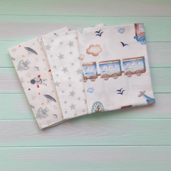 Набор пеленок 3 шт фланель Baby Textile 80х100 см 166723649