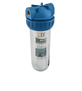 Фильтр-колба магистральный Tiger Filtration TF-2P-10 3/4" + картридж