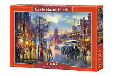 Пазли Castorland Еббі-роуд 1930, 1000 елементів, 68x47 см, C-104499