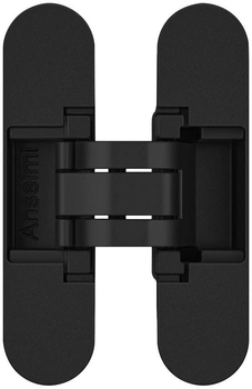 Петля для дверей скрытого монтажа MVM AN 172 3D BLACK Черная