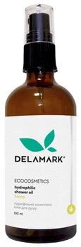 Гідрофільна олія для душу DeLaMark конопляна 100 мл (4820152332639)