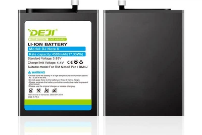 Аккумулятор DEJI BM4J (4500 mAh) для Xiaomi Redmi Note 8 Pro High Copy