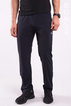 Брюки спортивные без подкладки черные Avecs 70260-AV Black L